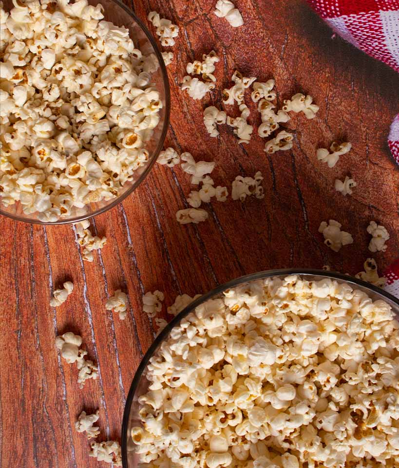 After school snack popcorn party!