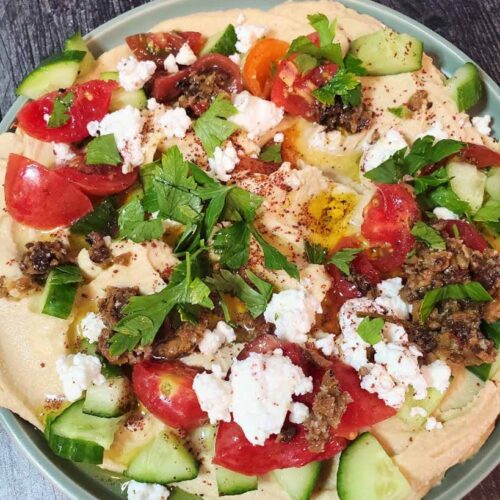 Almost Homemade Hummus Platter