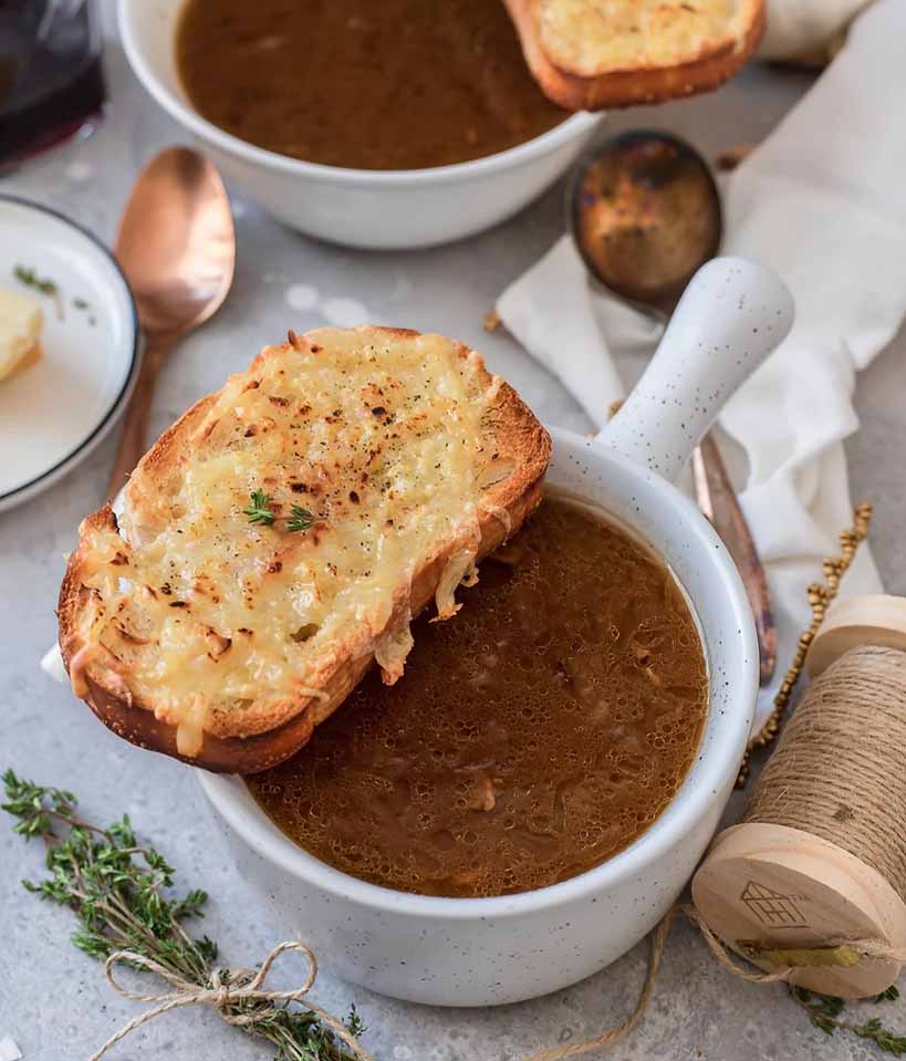 French Onion Apple Soup