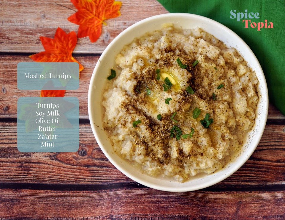 Za'atar Mashed Turnips