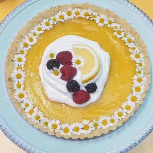 Olive Oil Lemon Tart