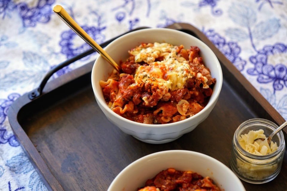 Gluten-Free Stove Top Lasagne: 