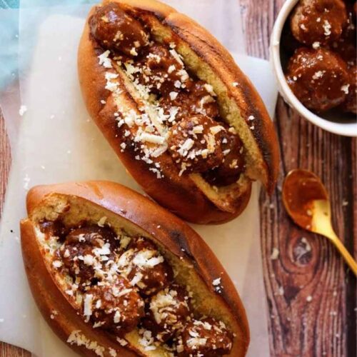 Tex Mex Meatball Sub