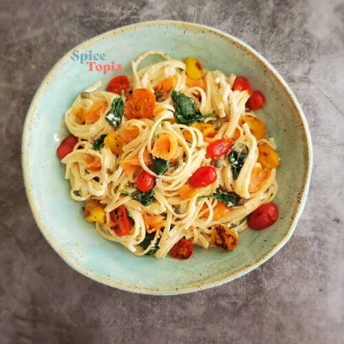 Ventura Spice Creamy Smoked Salmon Pasta
