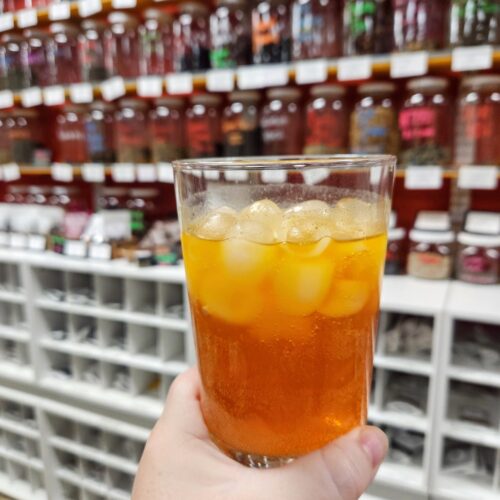 Sumac Saffron Iced Tea